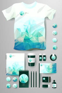 İş kümesi. Kurumsal kimlik şablonları