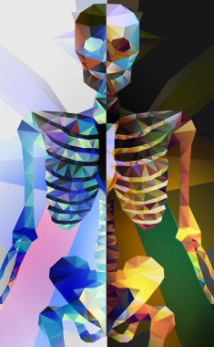 Poligonal modern öğeleri