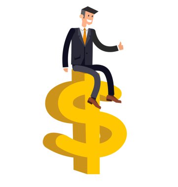 Lider kazanç altın kupa, mutlu kazanan kutlama