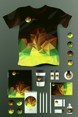 İş kümesi. Kurumsal kimlik şablonları