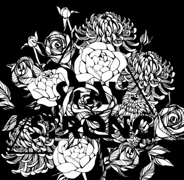 güzel çiçek arka plan sanat