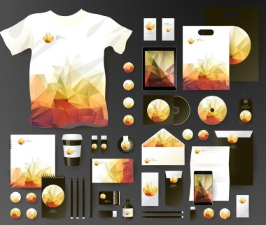 İş kümesi. Kurumsal kimlik şablonları