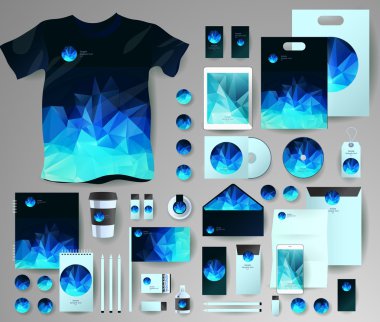 İş kümesi. Kurumsal kimlik şablonları