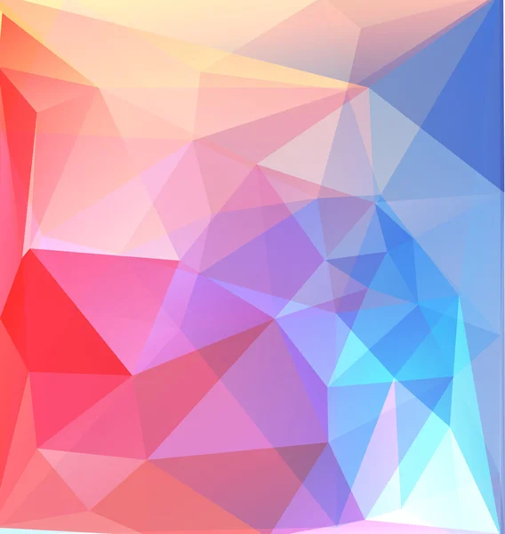 Contexte polygonal abstrait. Triangles — Image vectorielle