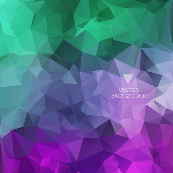 Contexte polygonal abstrait. Triangles — Image vectorielle