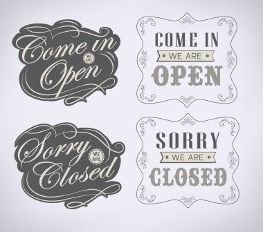 retro Vintage açın