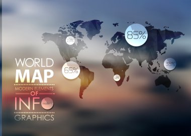 Dünya Haritası ve Bilgi Grafikleri