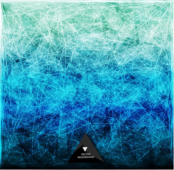 Abstract web bacground. Triangoli sfondo . — Vettoriale Stock
