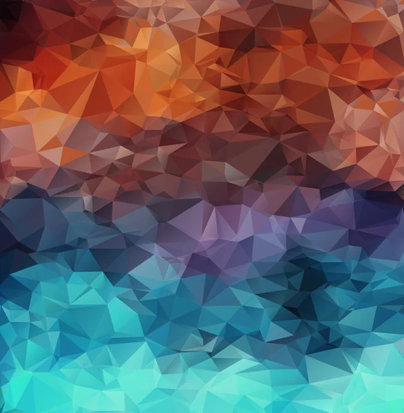 Contexte polygonal abstrait. Triangles — Image vectorielle