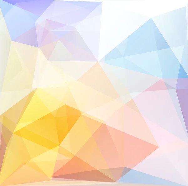 Fondo poligonal abstracto. Triángulos — Vector de stock