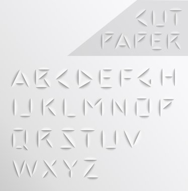 Graphic Alphabet Set clipart