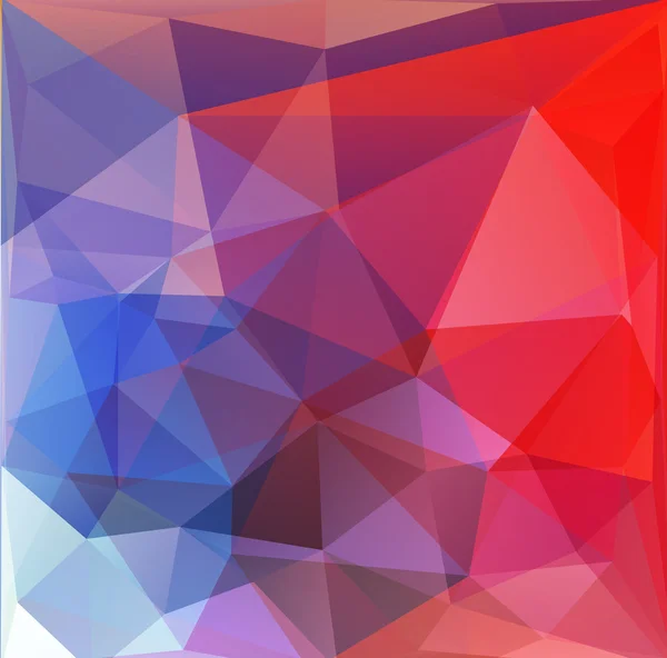 Abstrakter polygonaler Hintergrund. Dreiecke — Stockvektor