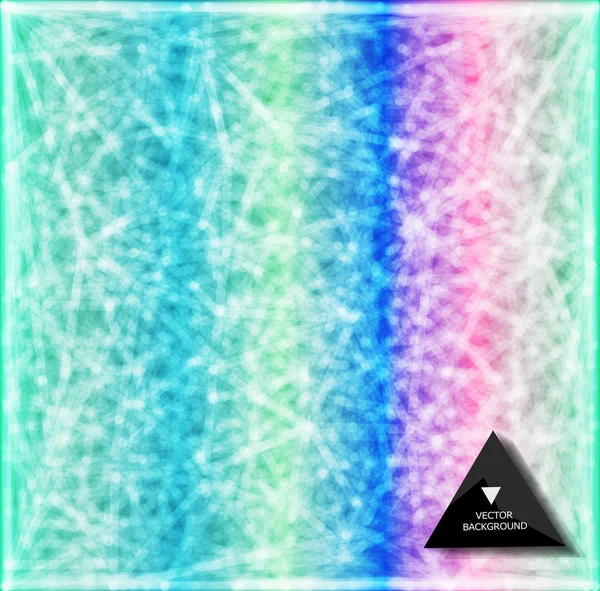 Abstrait rainbow web bacground. Triangles fond . — Image vectorielle