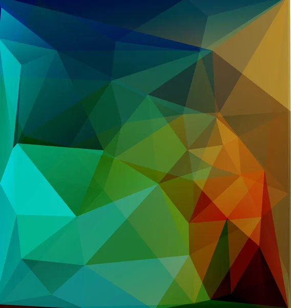 Contexte polygonal abstrait. Triangles — Image vectorielle