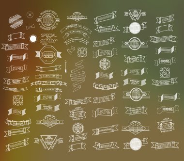 İnce çizgi retro Mega set