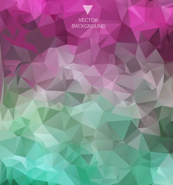 Fondo poligonal abstracto. Triángulos — Vector de stock