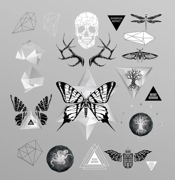 Abstracte gothic — Stockvector