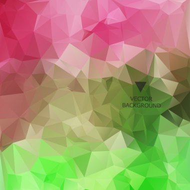 Poligonal arka plan. Üçgenler