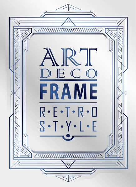 Géométrique art déco — Image vectorielle