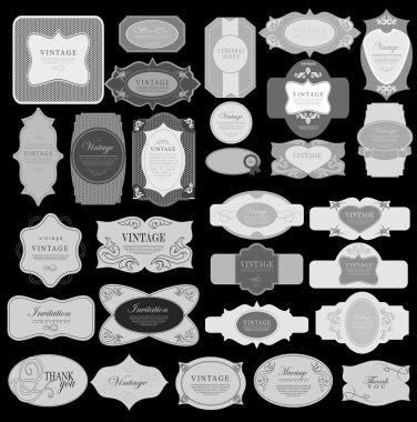 Eski model kurdele ve etiketleri ayarla