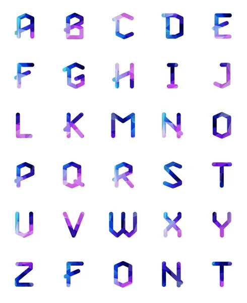 Alphabet Set — Stock Vector