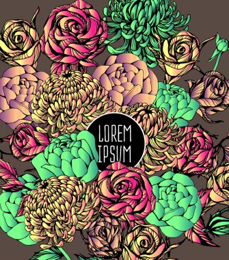 güzel çiçek arka plan sanat