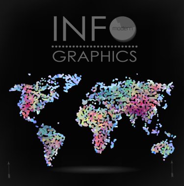 Dünya haritası arkaplanı