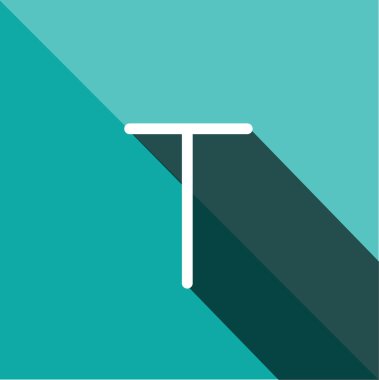 Soyut yaratıcı yazı tipi