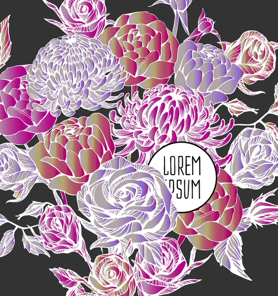 Beautiful flower background art Stock Vector Image by ©Merfin 108316488