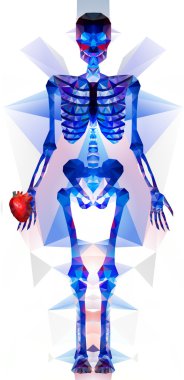 Poligonal modern öğeleri