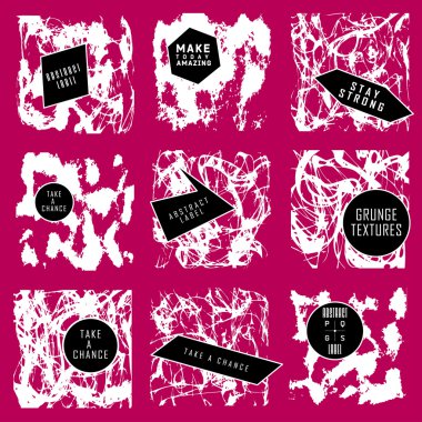 Soyut dizi BLOB'ları, sıçrama, etiketleri