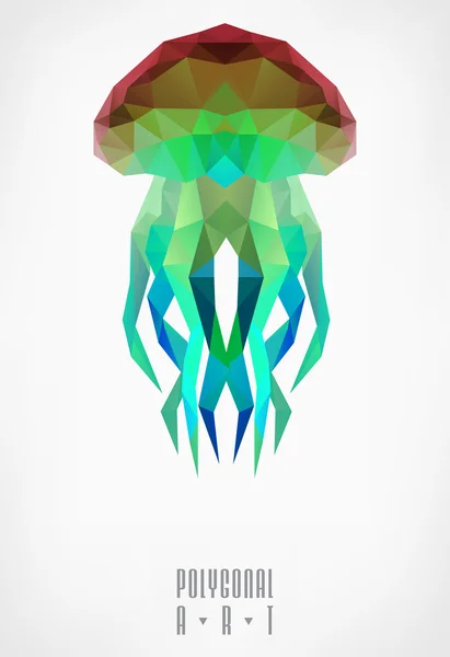 Abstract polygonal. Geometric illustration Royalty Free Stock Illustrations