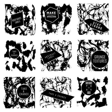 Soyut dizi BLOB'ları, sıçrama, etiketleri