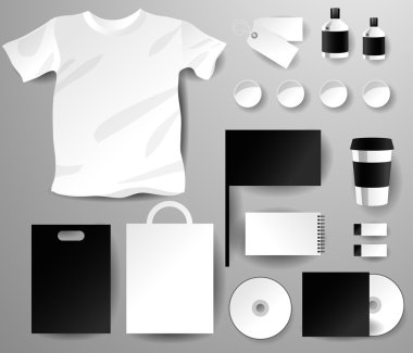 İş kümesi. Kurumsal kimlik şablonları