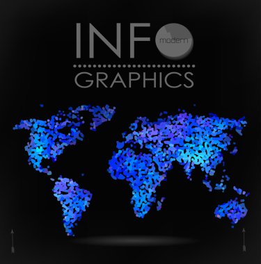 Dünya haritası arkaplanı