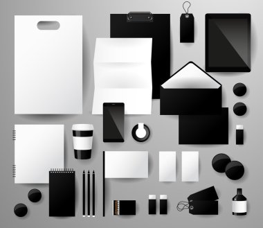 İş kümesi. Kurumsal kimlik şablonları