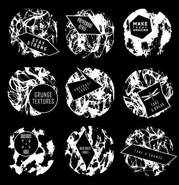 Soyut dizi BLOB'ları, sıçrama, etiketleri