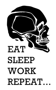 Tipografik arka plan el ile alıntı