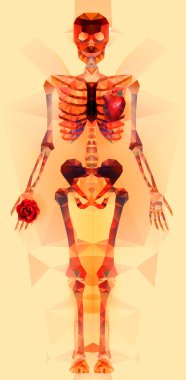 Poligonal modern öğeleri