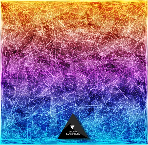 Abstrakt polygonal bakgrund — Stock vektor