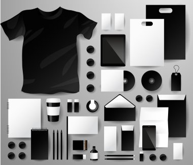 İş kümesi. Kurumsal kimlik şablonları