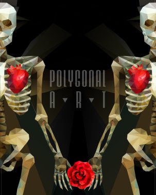 Poligonal modern öğeleri