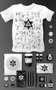 İş kümesi. Kurumsal kimlik şablonları