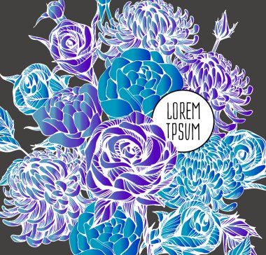 güzel çiçek arka plan sanat