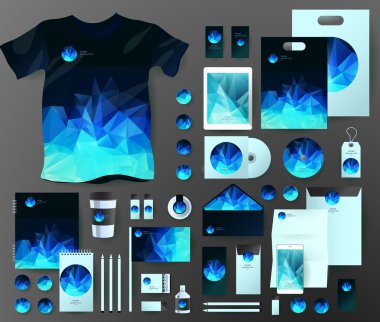 İş kümesi. Kurumsal kimlik şablonları