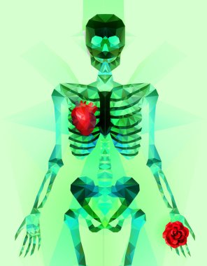 Poligonal modern öğeleri