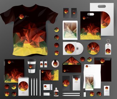 İş kümesi. Kurumsal kimlik şablonları