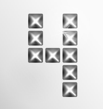 Soyut yaratıcı yazı tipi