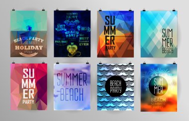 Tipografik poster, retro tasarımı