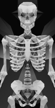 Poligonal modern öğeleri